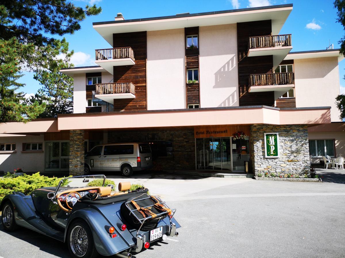 Hotel-Restaurant Le Mont Paisible, 克莱恩 蒙塔纳 外观 照片